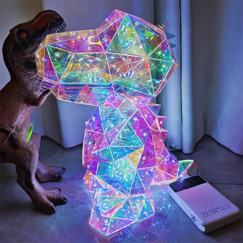 Colorful Dinosaur LED Night Lamp