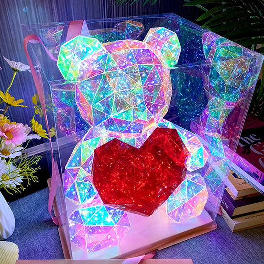 30cm Teddy Bear LED Lamp